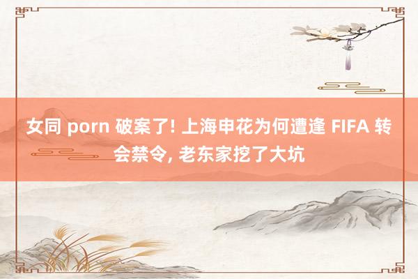女同 porn 破案了! 上海申花为何遭逢 FIFA 转会禁令， 老东家挖了大坑
